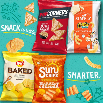 Smartfood Popcorn 40-Count Variety Pack – Hostess Gift & Housewarming Snack Basket Staple