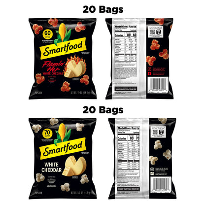 Smartfood Popcorn 40-Count Variety Pack – Hostess Gift & Housewarming Snack Basket Staple