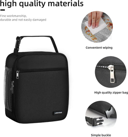 smooth-gliding zippers and clip closure for quick access