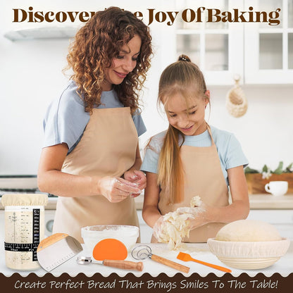 Sourdough Starter Kit – Housewarming Present for New Home Bakers, Beginner-Friendly Baking Bundle