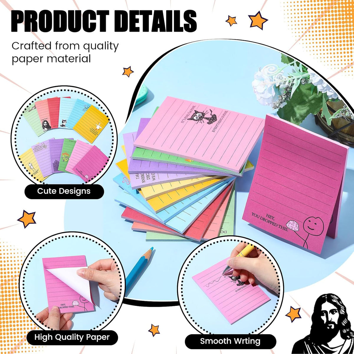 smooth quality paper surface for fluent pen writing