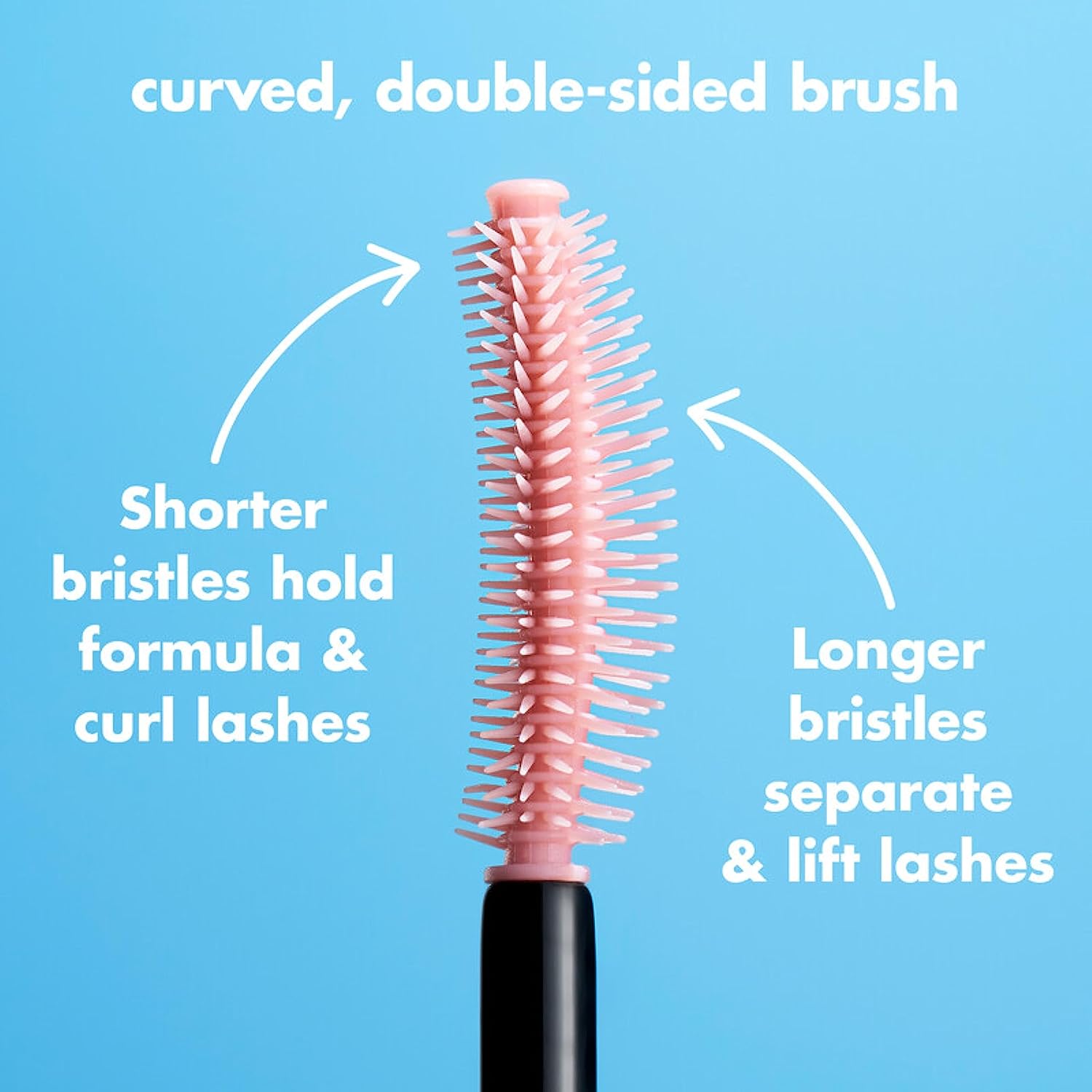 smudge- and flake-resistant long-lasting curling formula
