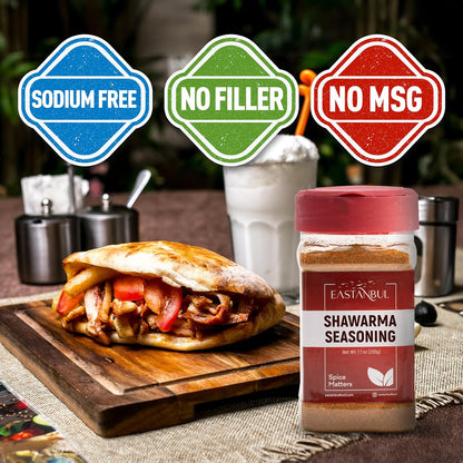 sodium-free formulation (shawarma variant)