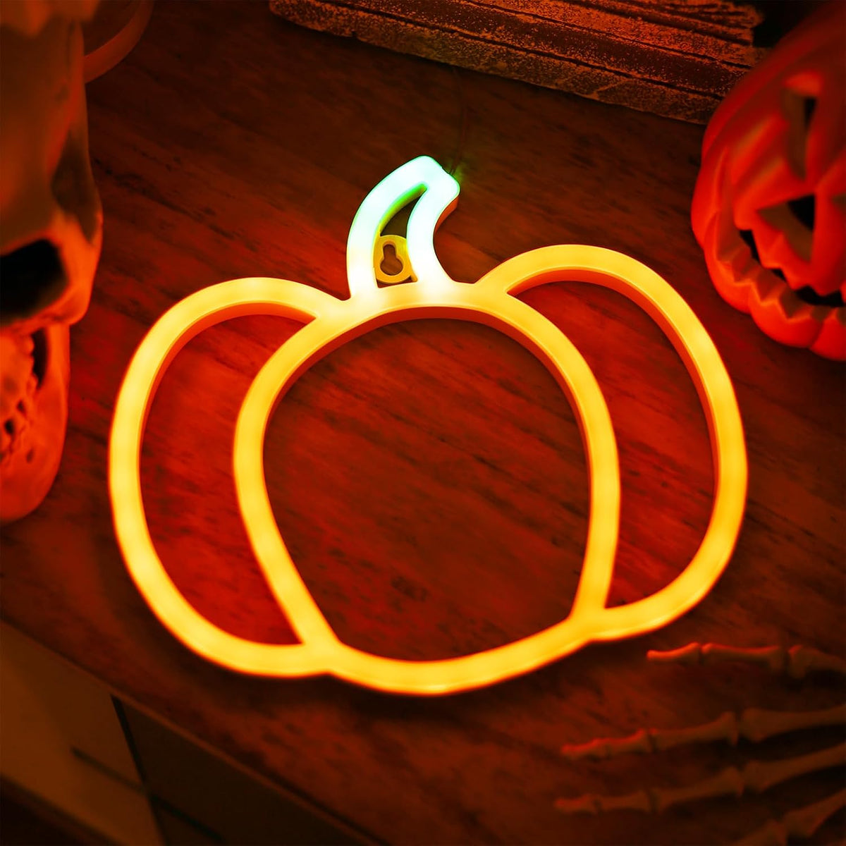 soft ambient brightness designed as background decor, not a primary light