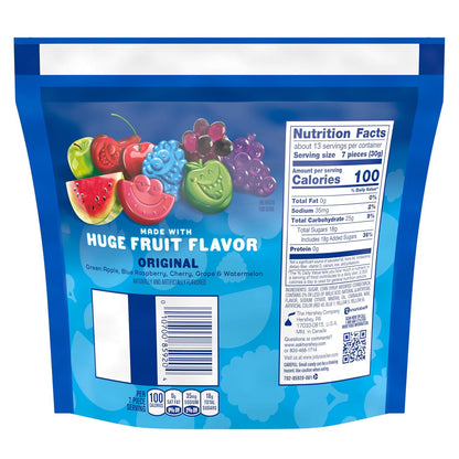 soft and chewy gummy texture (distinct from hard jolly rancher originals)