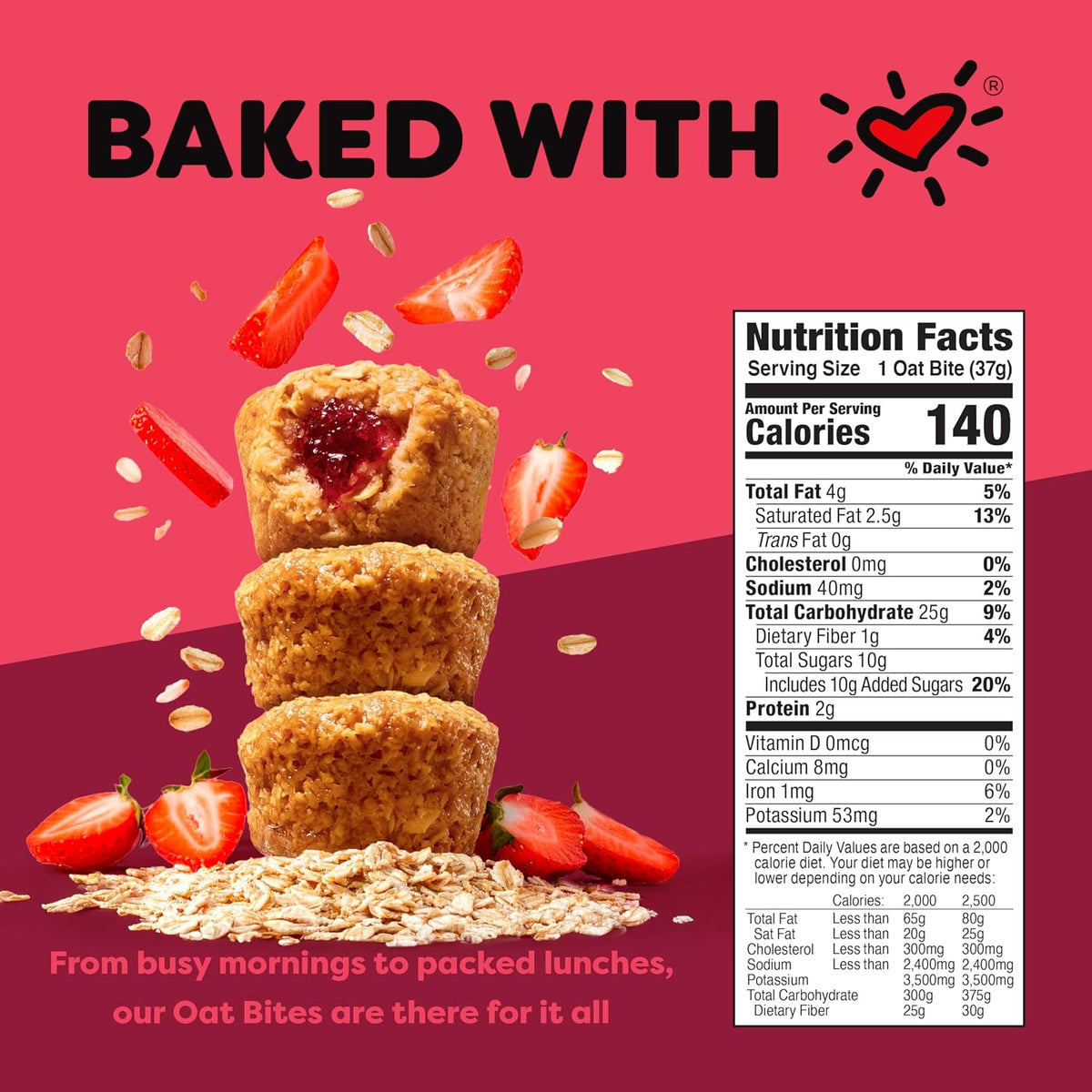 soft-baked oat exterior paired with fruit, chocolate, or nut-butter fillings