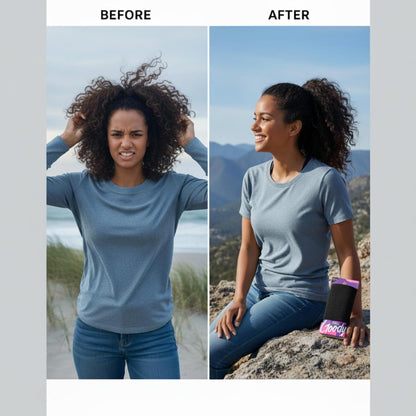 soft elastic material engineered for gentle, secure grip without creasing