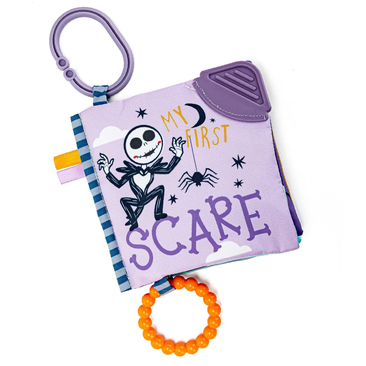 soft fabric cloth book construction safe for chewing