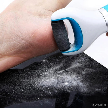 Soft-Layers Pedicure Foot Care Kit – Valentine's Day Gift for Her, Portable Callus Remover with Replaceable Roller Head