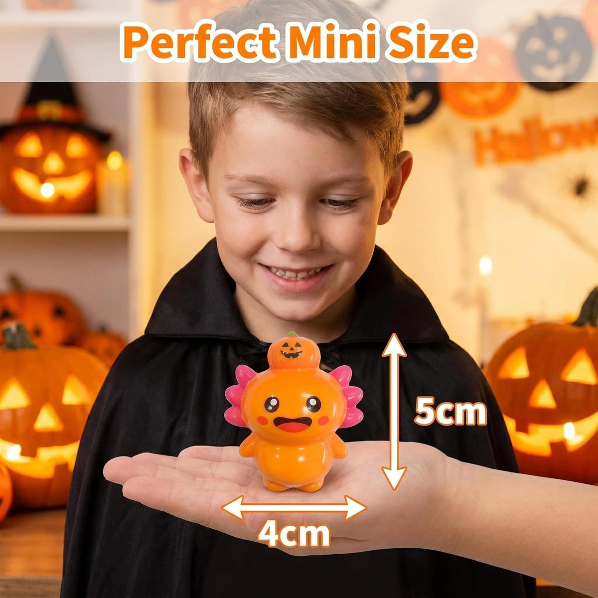 soft plastic exterior with squeezable tactile texture