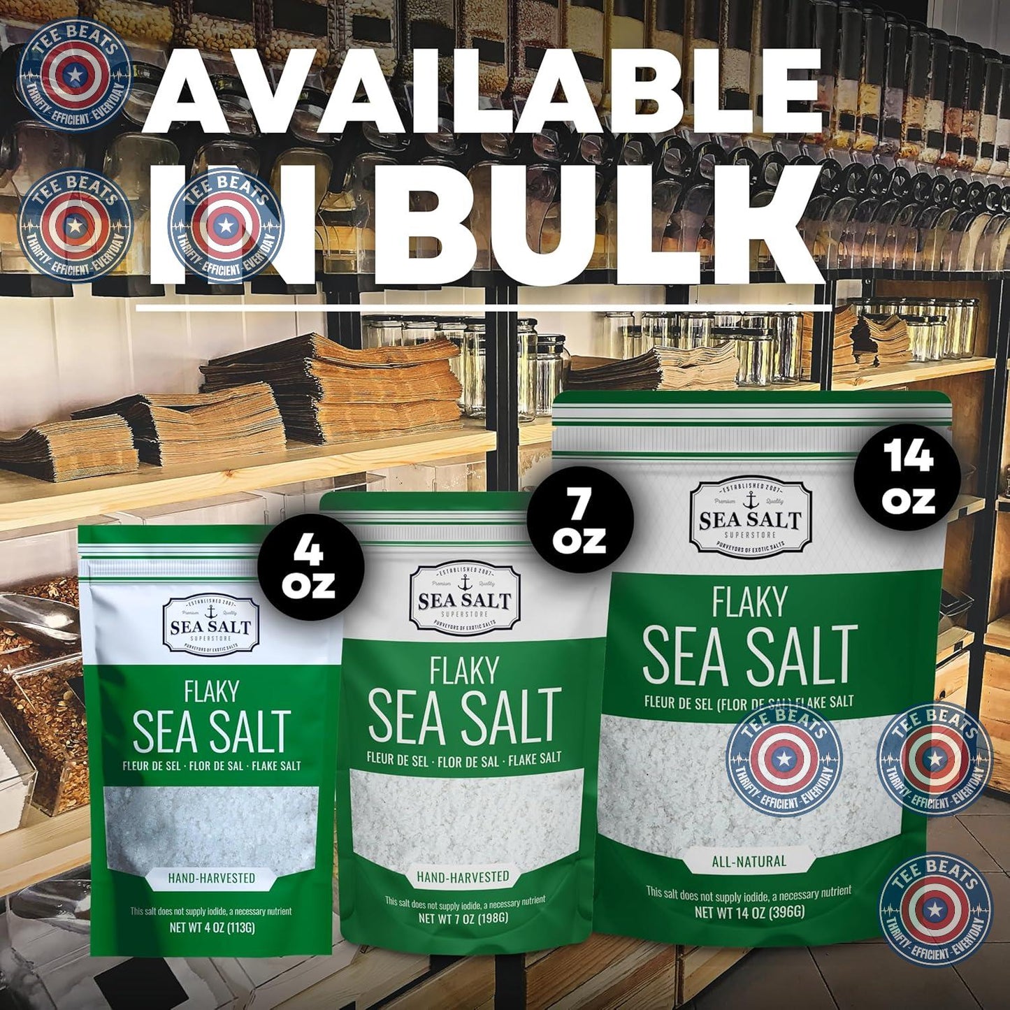 Sol de Baja Hand-Harvested Sea Salt Flakes, 7 oz – Premium Finishing Salt for the Discerning Home Chef