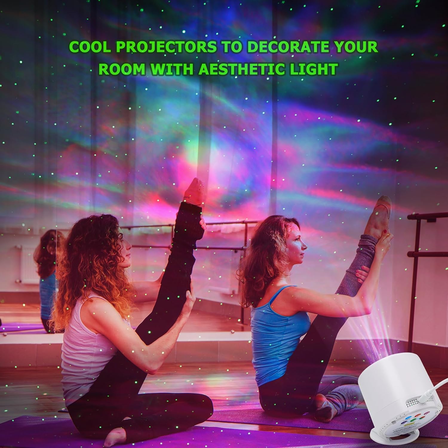 sound-activated mode that responds to ambient noise