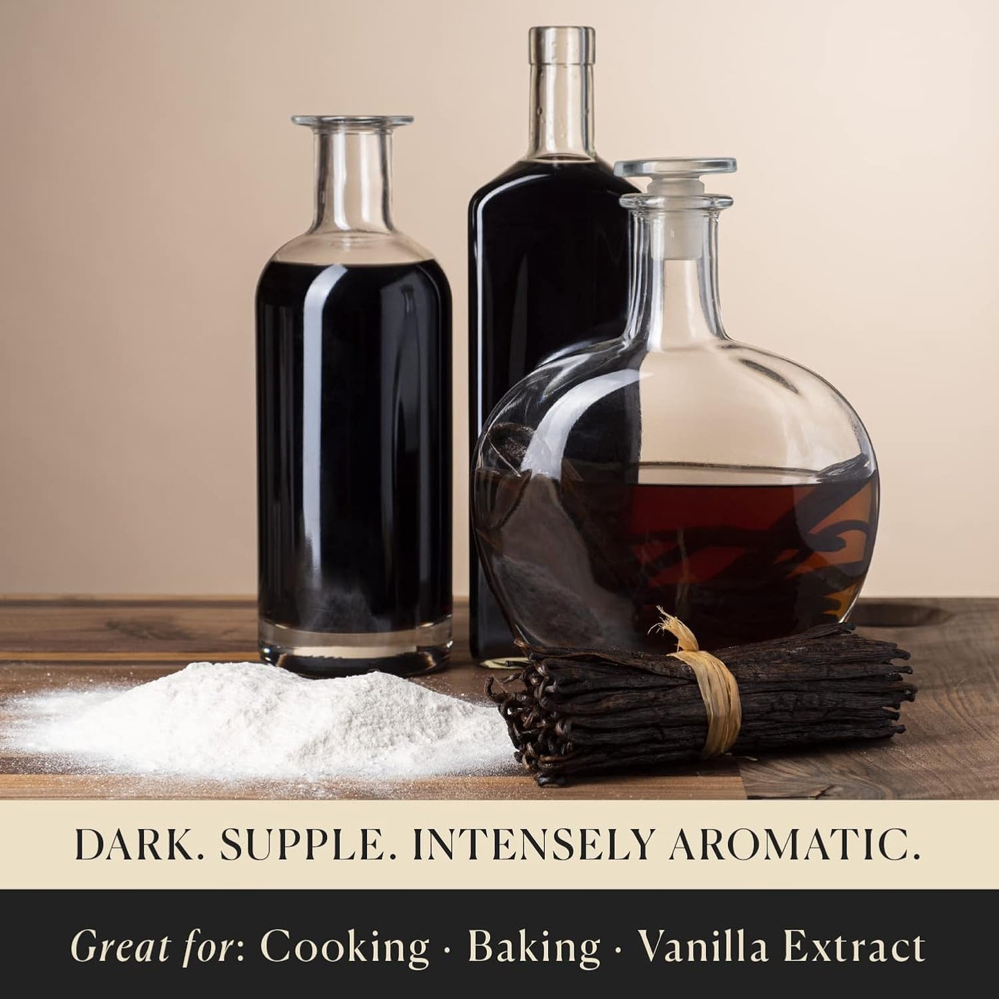 sourced from a 100-year-old specialty vanilla family business established in 1918