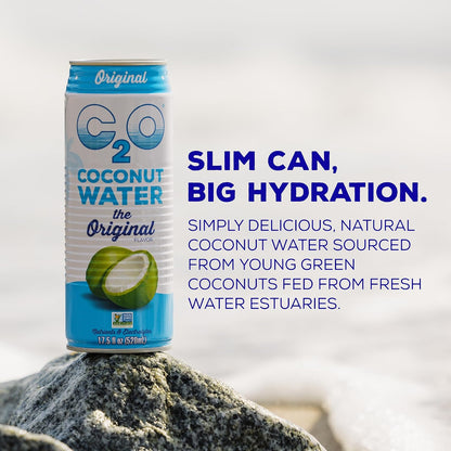 sourced from freshwater coconut groves for a signature, less-salty taste