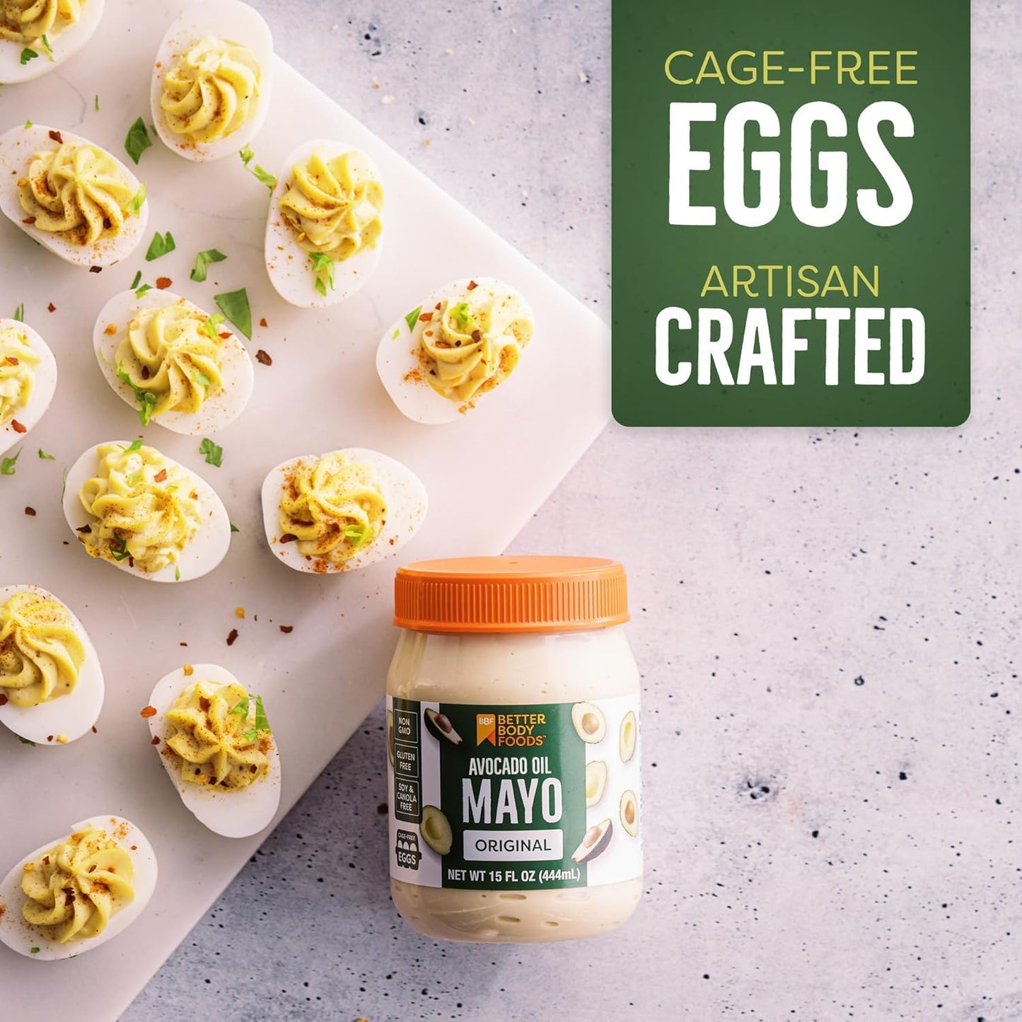 soy-free and canola-free formulation