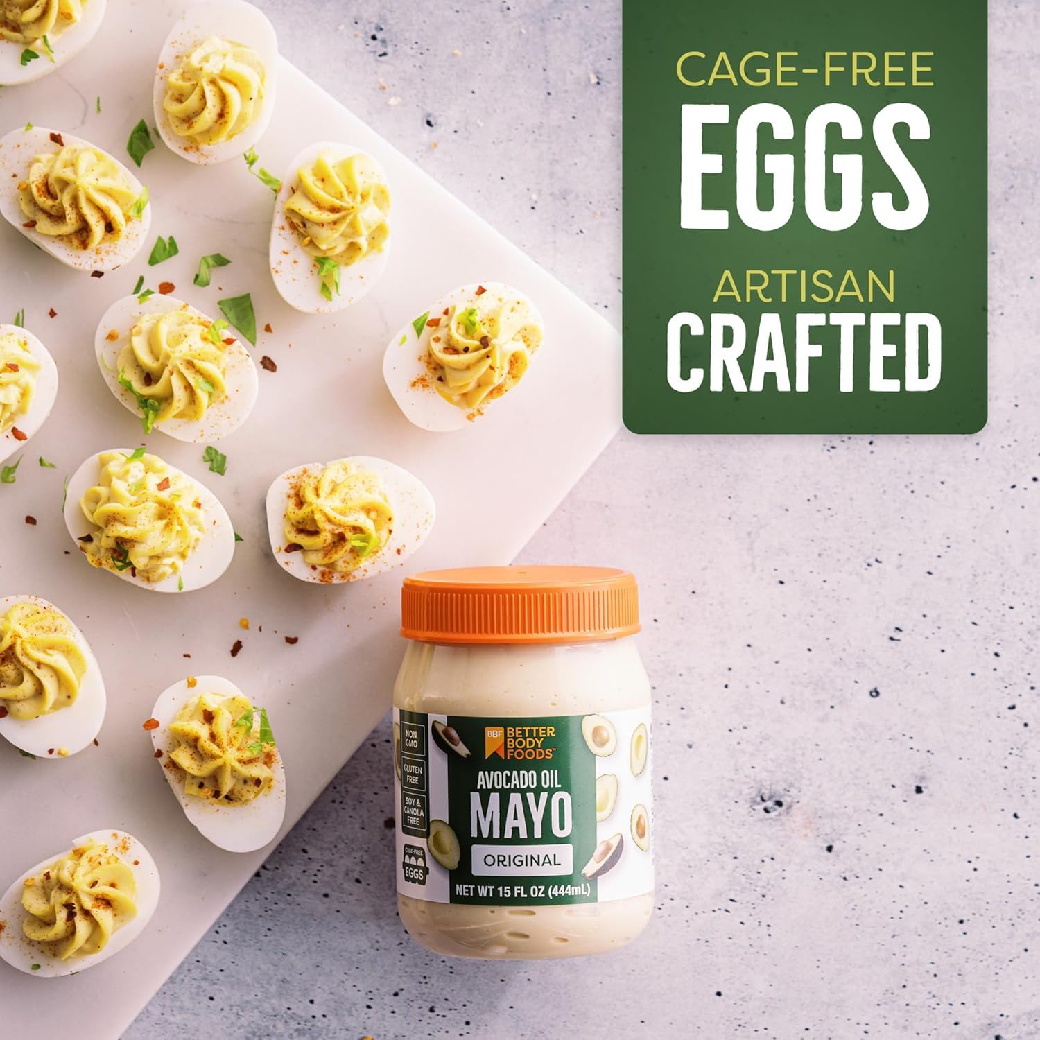 soy-free and canola-free formulation