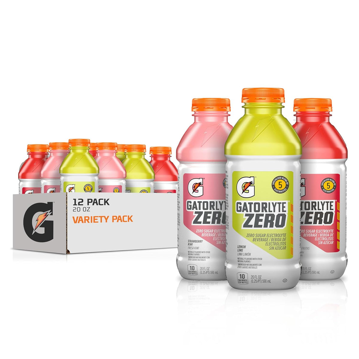 specialized 5-electrolyte blend: sodium, potassium, chloride, magnesium, and calcium