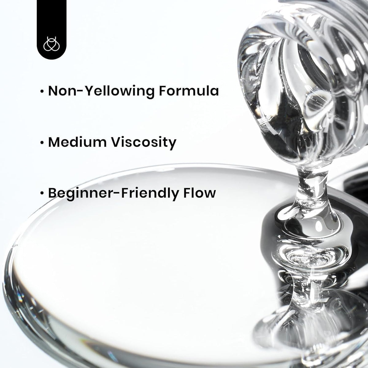 specialty options: hema-free clear and low-heat clear formulas for sensitive users
