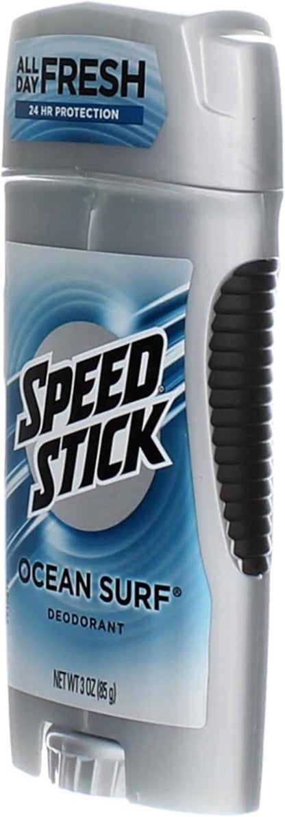 Speed Stick Solid Deodorant Ocean Surf – Clean Design No-Residue Deodorant for Capsule Bathrooms