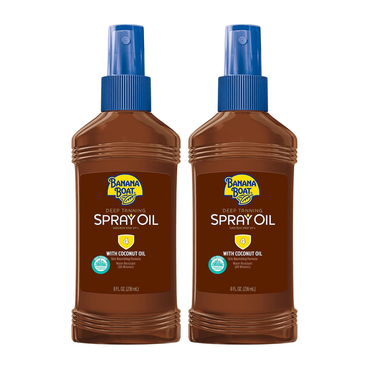 spf 4 broad-spectrum uva/uvb sunscreen in a tanning oil base
