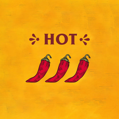 spicy-hot heat rating for serious spice lovers