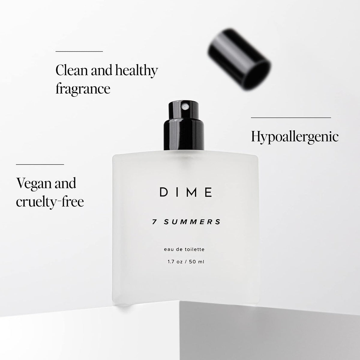 spray application with claimed 30-day scent duration on the skin