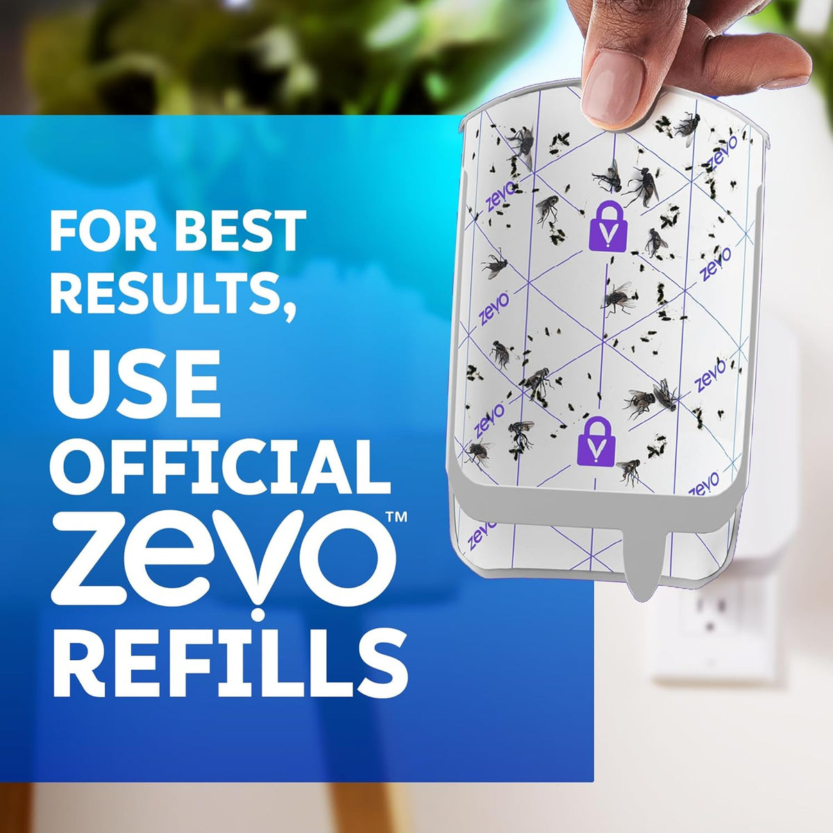 spray-free, zap-free, odor-free operation safe for kitchens and food areas