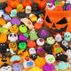 50 Halloween with Pumpkin Bucket Set