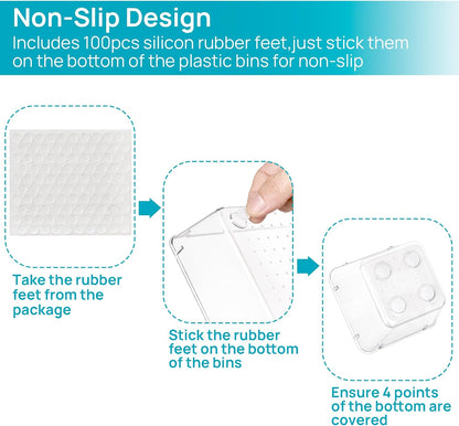 stackable and nestable design for compact off-season storage
