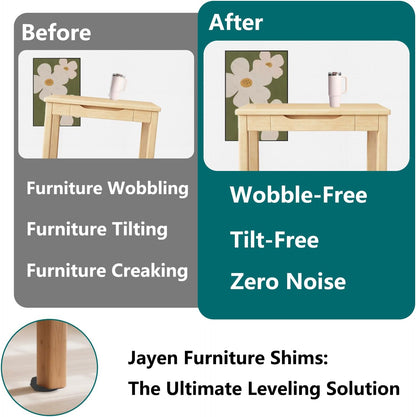 stackable wedge design for custom height adjustment