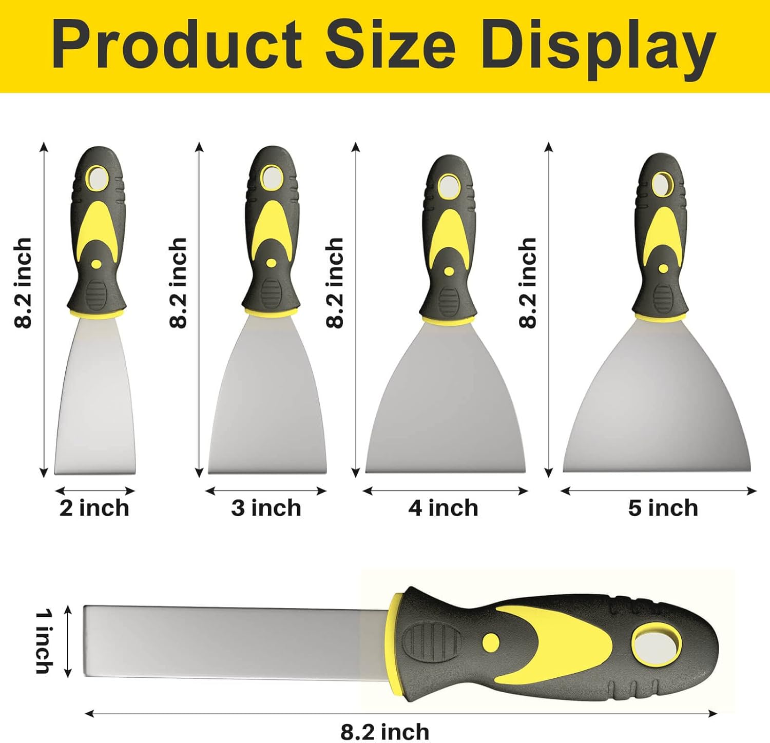 stainless steel blade construction for corrosion resistance and easy cleaning