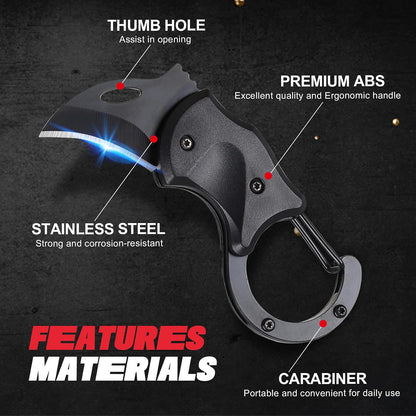 stainless steel blade with a corrosion-resistant black antioxidant coating