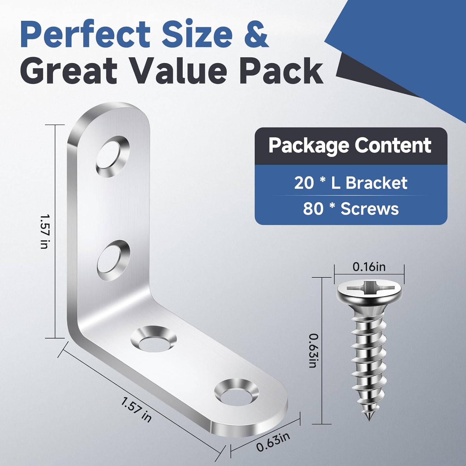 stainless steel construction with brushed rust-resistant finish