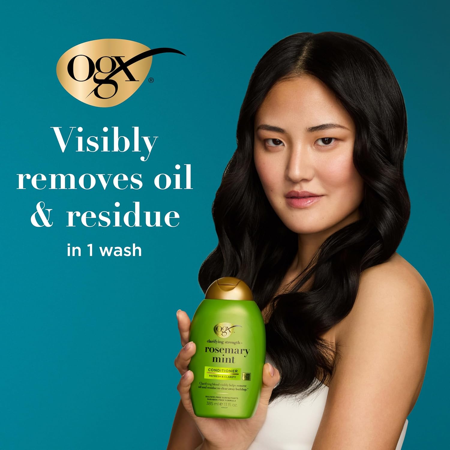 standard liquid conditioner in a bottle with 3-5 minute leave-in application