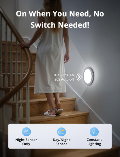 stepless 5%-100% dimming with 3 selectable color temperatures (warm/neutral/cool), plus rgbw variant for color-changing