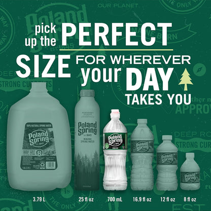still (non-carbonated) spring water with 365-day shelf life