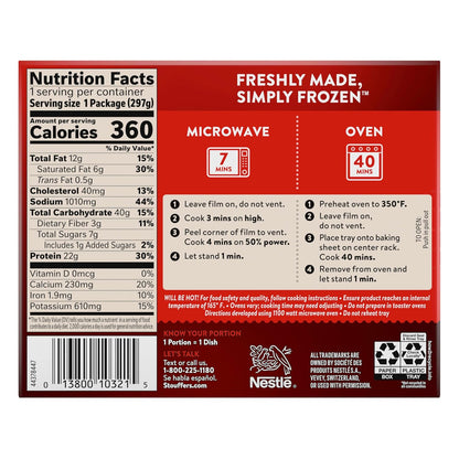 Stouffer's Classic Lasagna With Meat And Sauce – Nourishing Single-Serve Meal for Mental Reset Nights