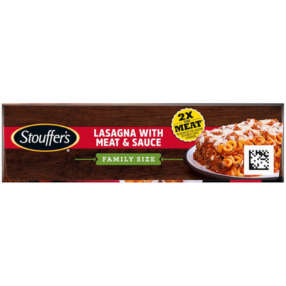 Stouffer's Classic Meat Lasagna – Family Size Frozen Dinner for Shared Kitchens and Gatherings