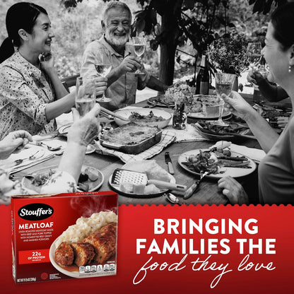 Stouffer's Classic Meatloaf Single Serve – Nostalgic Frozen Dinner for One Person Relaxation Rituals