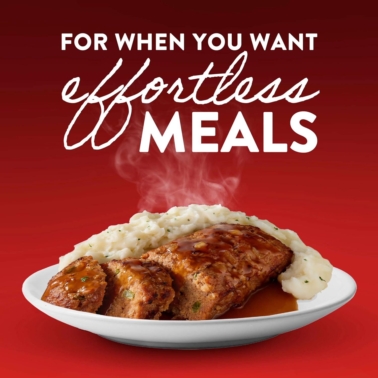 Stouffer's Classic Meatloaf Single Serve – Nostalgic Frozen Dinner for One Person Relaxation Rituals
