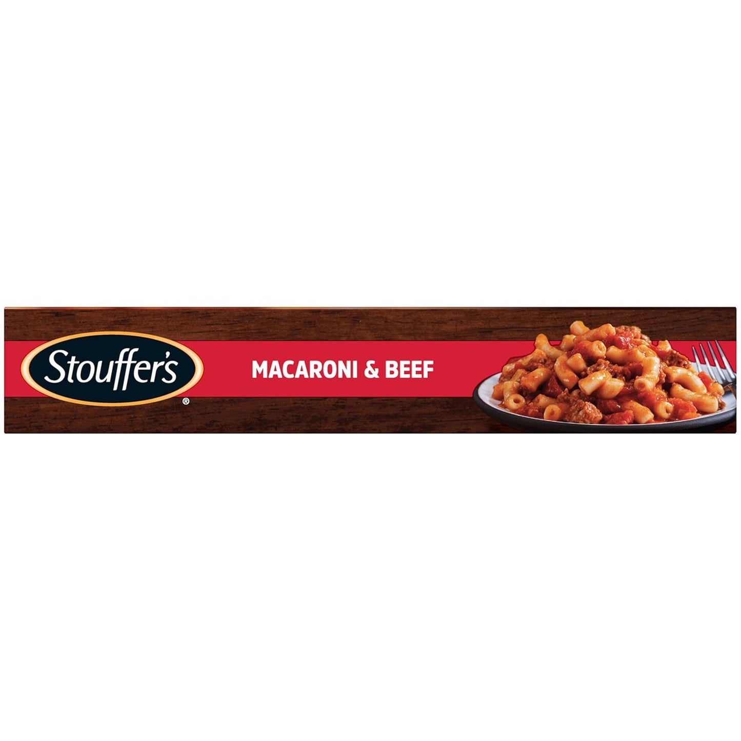 Stouffer's Macaroni and Beef Single Serve Frozen Pasta Nourishing Microwave Dinner for Self-Care Nights In