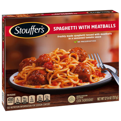 Stouffer's Spaghetti with Meatballs – Safe No-Stove Dinner for Busy Parents, No Cooking Required