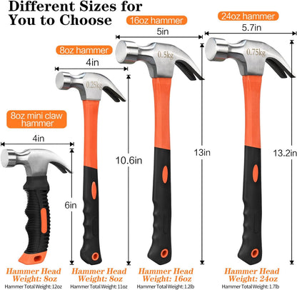 straight rip claw for nail pulling and demolition prying