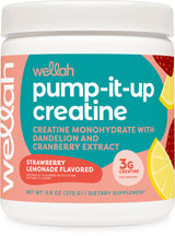 Wellah Pump-It-Up Creatine — Portable Shake Companion for Patio Workouts and Open-Air Lifting Sessions