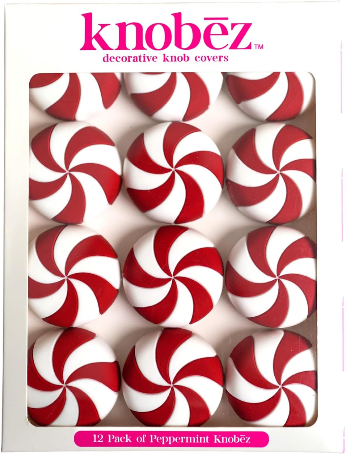 stretch-fit silicone/plastic cylinder grips knobs 1" to 1 3/8" diameter (and square knobs measured diagonally)