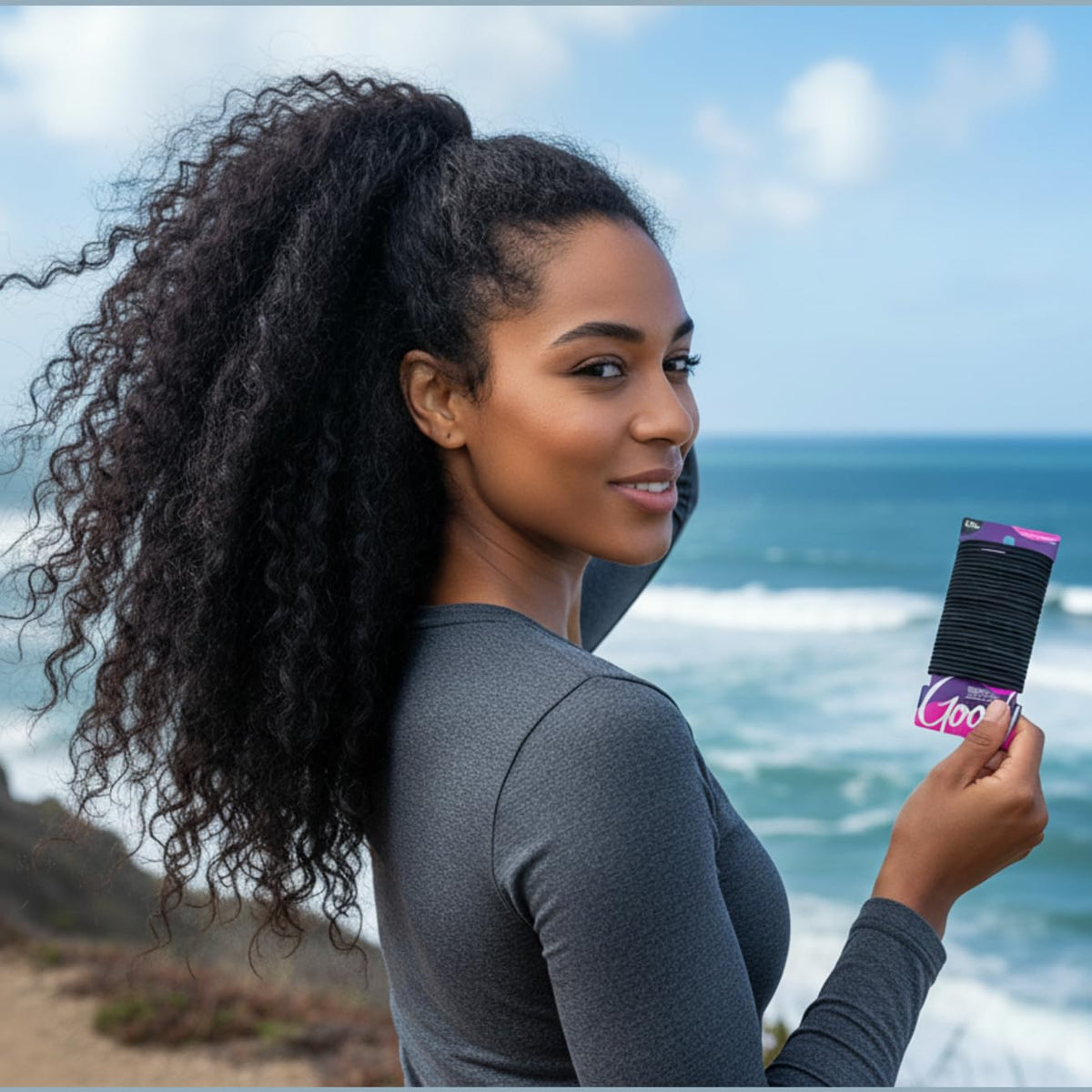 stretchable design that accommodates all hair textures from straight to coily
