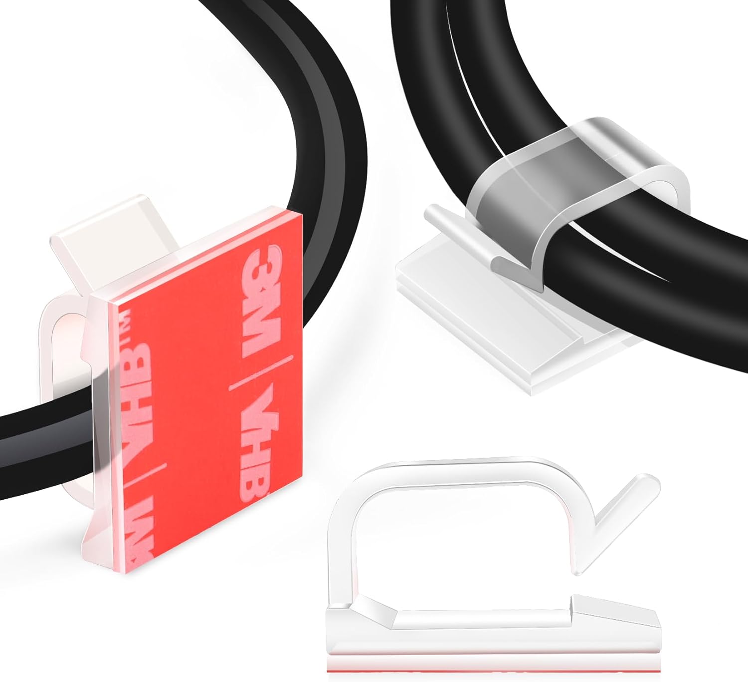 strong self-adhesive backing paired with pa66 nylon construction