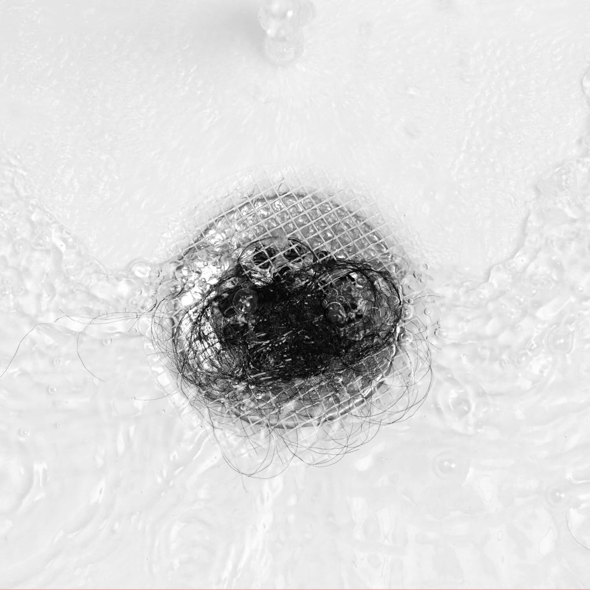 TubShroom Toss Disposable Mesh Drain Cover 26 Pack - Effortless Hair Catcher for Clutter-Free, Low-Maintenance Bathrooms