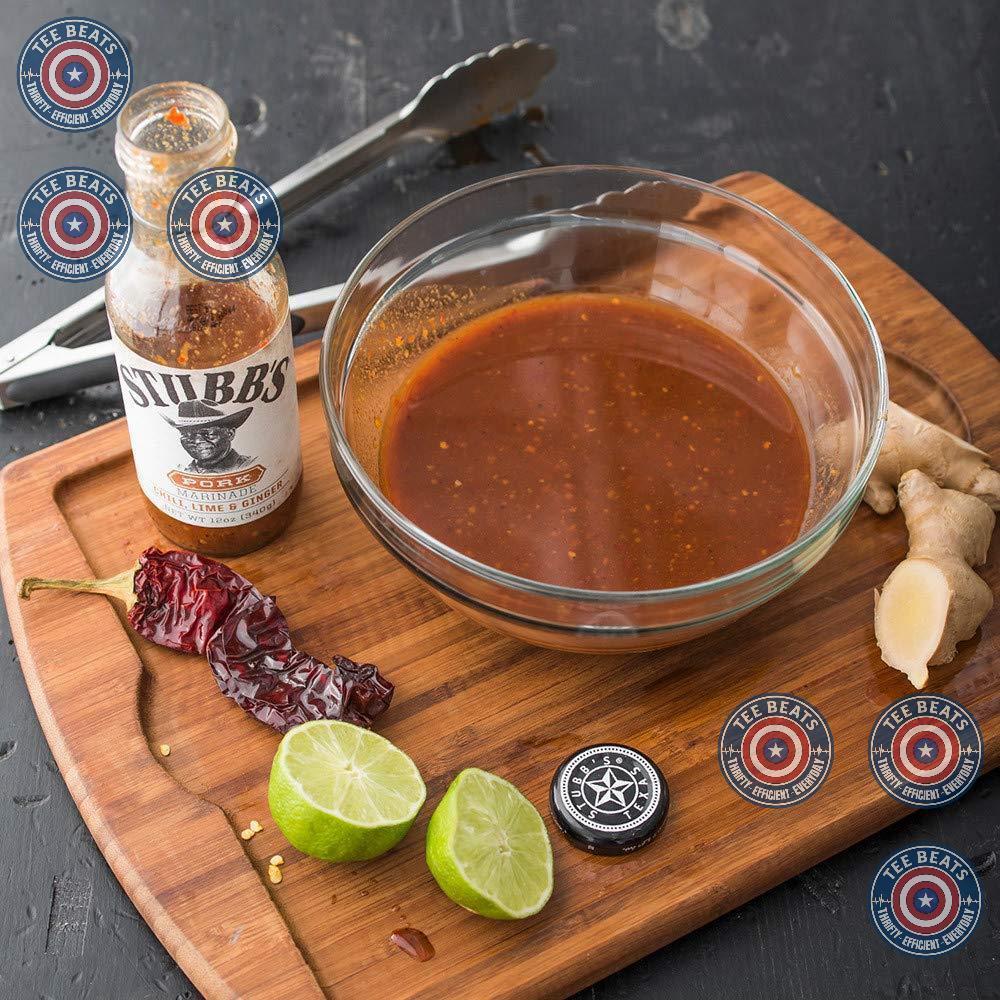 Stubb's Chiles, Lime & Ginger Pork Marinade, 12 oz – Less-Is-More Marinade for Intentional Home Cooks