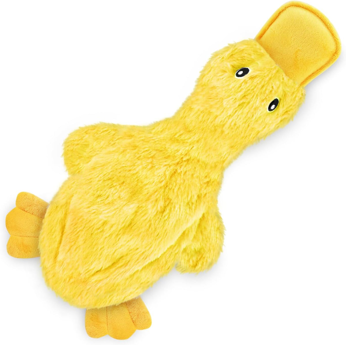 stuffless plush construction with no internal filling to leak out